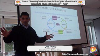 Evento “Estrategias de Gobernabilidad para el éxito en el desarrollo de las aplicaciones”