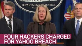 DOJ charges Russian spies with Yahoo hack (Ingles).