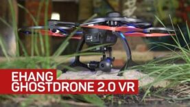 Ehang Ghostdrone 2.0 VR sends first-person flight to your pone (Ingles).