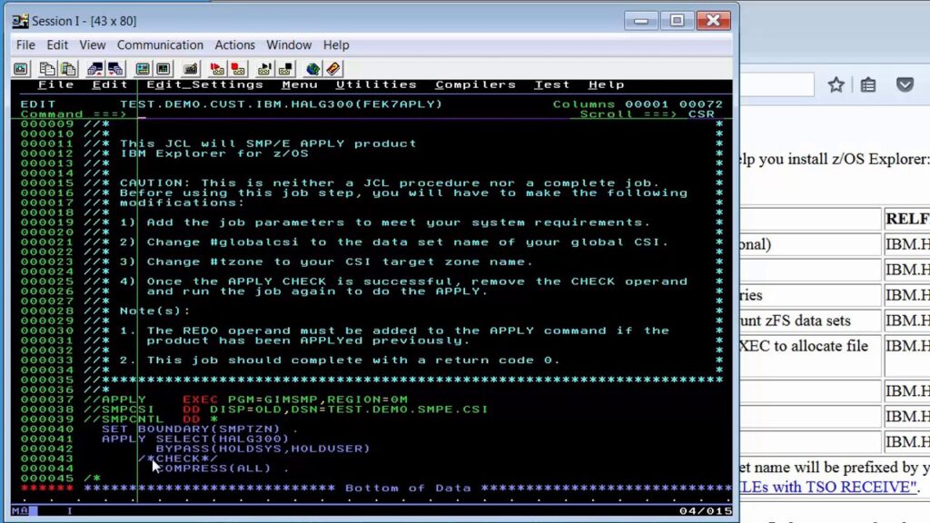 IBM Developer for z Systems Installing IDz using SMP/E . CSTIC TV