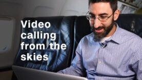 Prueba de vídeo llamadas en vuelo (Ingles).