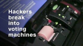 We watched hackers break into voting machines (Ingles).