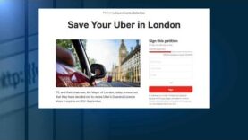 500.000 firmas para salvar Uber Londres.