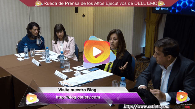 Rueda de Prensa de los altos Ejecutivos de la empresa Dell