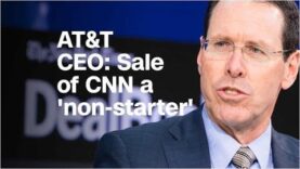 AT&T CEO: Sale of CNN a ‘non-starter’ (Ingles).
