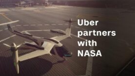 Uber se asocia con la NASA para volar taxis (Ingles).