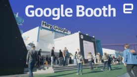 Google booth tour at CES 2018.