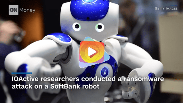 robot atacado
