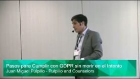 Pasos para Cumplir con GDPR sin Morir en el Intento.