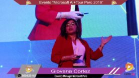 Evento: Microsoft AI+Tour Perú 2018 – Inteligencia Artificial.