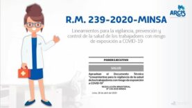 Lineamientos para la vigilancia de la salud de los trabajadores con riesgo de exposición a Covid-19