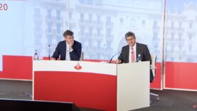 Santander gana 331 millones en el 1T de 2020 tras provisionar 1.600 millones por COVID-19