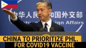 China dará prioridad a Filipinas para la vacuna COVID19