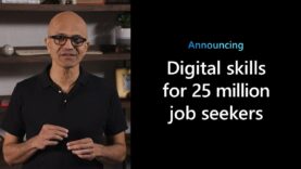 El CEO de Microsoft, anuncia una iniciativa para ayudar a quienes buscan trabajo en la economía de Covid-19