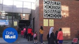 Los alumnos del Reino Unido finalmente regresan a la escuela en medio de la pandemia Covid-19 en curso