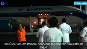 El Salvador recibe las vacunas contra la COVID-19 donadas por China