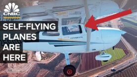 Así es como es volar en un avión sin piloto