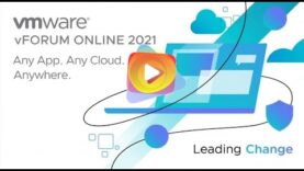 Vmware Vforum online 2021– Leading Change with Practical Experience