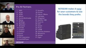 Switches Netgear diseñados para AV sobre IP