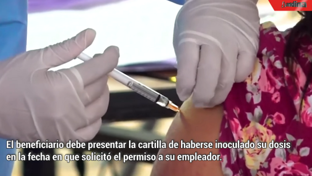 permiso para la vacunacion