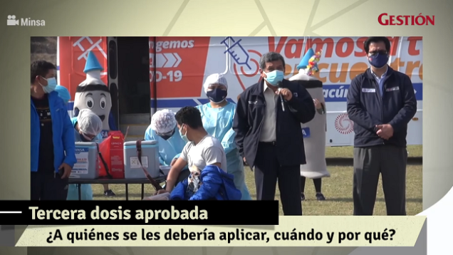 tercera dosis