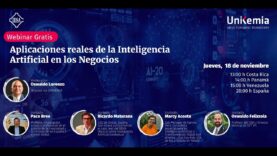 Aplicaciones reales de la Inteligencia Artificial en los Negocios – 22/11/21