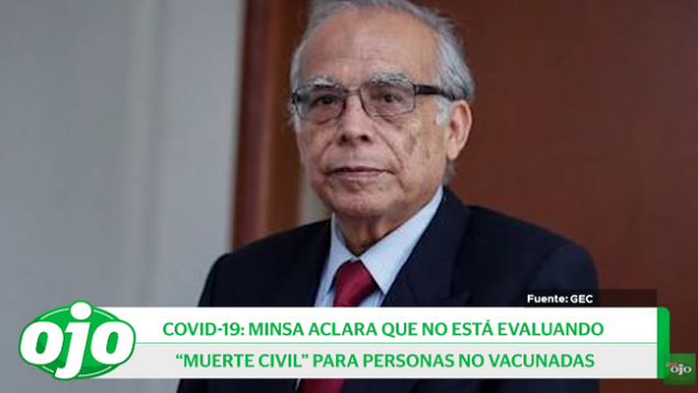 muerte civil minsa