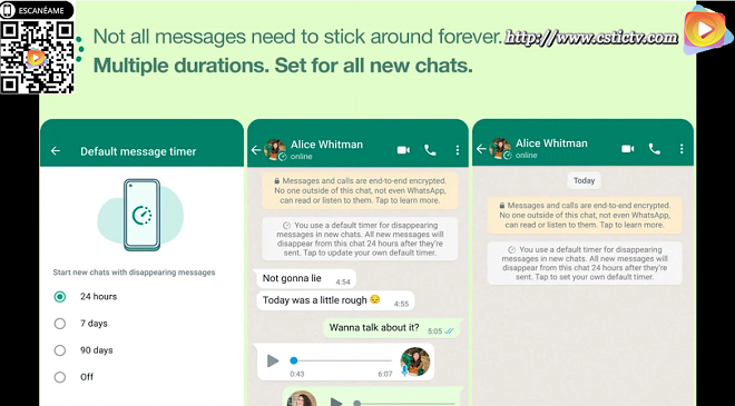 WhatsApp permite configurar todos los chats para que desaparezcan de forma predeterminada - 01 WhatsApp