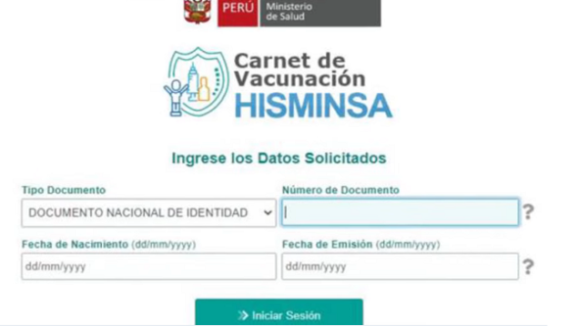 carnet vacunacion