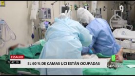 EsSalud: Casi el 60% de camas UCI están ocupadas por pacientes Covid-19