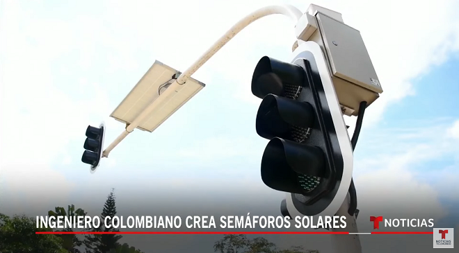 Semáforos solares