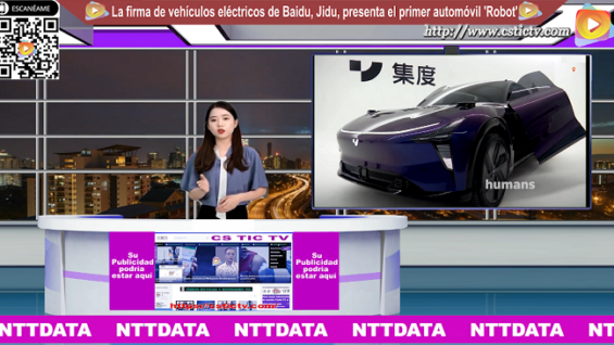 La firma de vehículos eléctricos de baidu, Jidu Auto, presenta el primer automóvil ‘Robot’