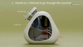 La startup tunecina Transforma el aire en agua.