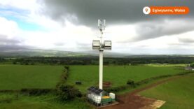 Vodafone prueba mástil de telefonía ‘autoalimentado’ en Reino Unido