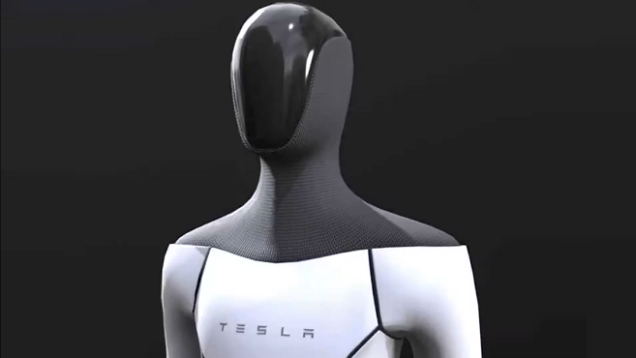 robot tesla
