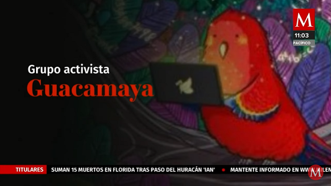 Los hackers autodenominado Guacamaya