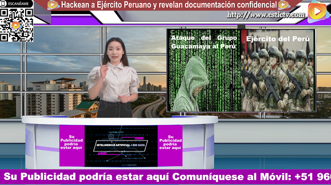 Hackean el Comando Conjunto de las Fuerzas Armadas y del Ejército del Perú y revelan documentación confidencial Hackean