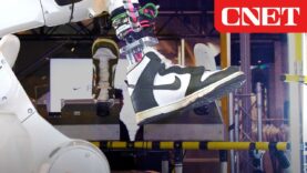 El primer robot de limpieza de zapatos de Nike