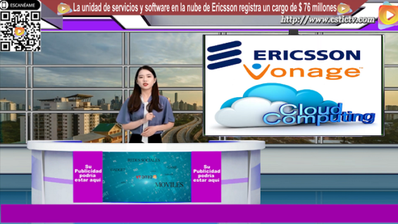 La unidad de servicios y software en la nube de Ericsson registra un cargo de $ 76 millones