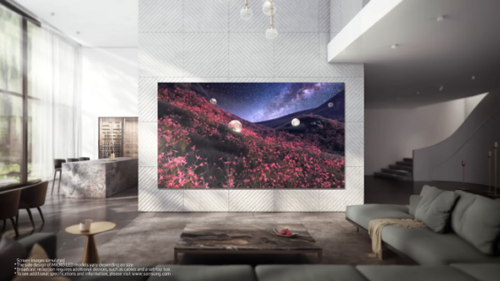 Samsung pantalla MICRO LED – CES 2023