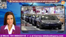 Tesla llama a revisión 422 vehículos estadounidenses por parte de la suspensión