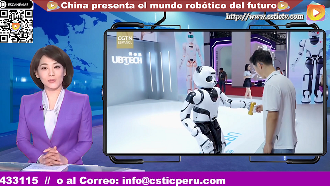 China presenta el mundo robótico del futuro robótico