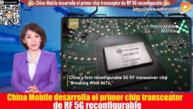 China Mobile desarrolla el primer chip transceptor de RF 5G reconfigurable