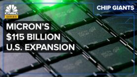 Cómo Micron está construyendo la mayor fábrica de chips de EE. UU., a pesar de la prohibición de China