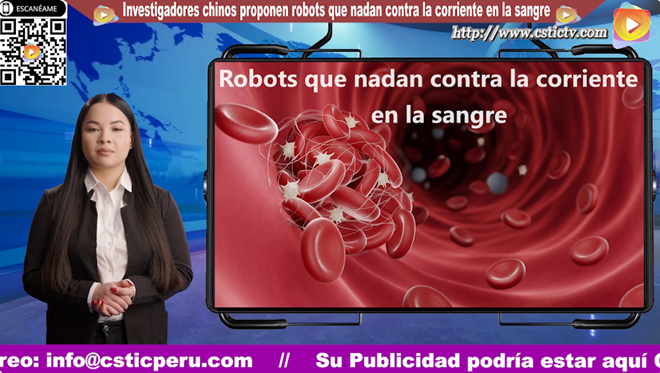 Investigadores chinos proponen robots que nadan contra la corriente en la sangre Investigadores chinos