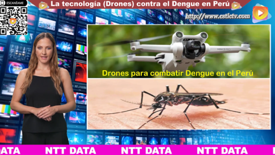 La tecnología (Drones) contra el Dengue y el Zika en Perú