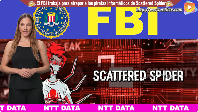 El FBI trabaja para atrapar a los piratas informáticos de Scattered Spider, dice un funcionario piratas informáticos