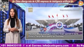 Exposición Mundial de Inteligencia: China alberga más de 4,500 empresas de inteligencia artificial