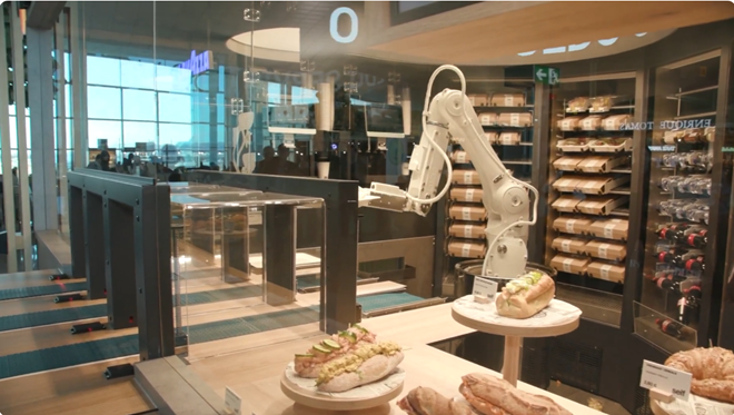 restaurante robotizado