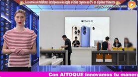 Los envíos de teléfonos inteligentes de Apple a China cayeron un 9% en el primer trimestre